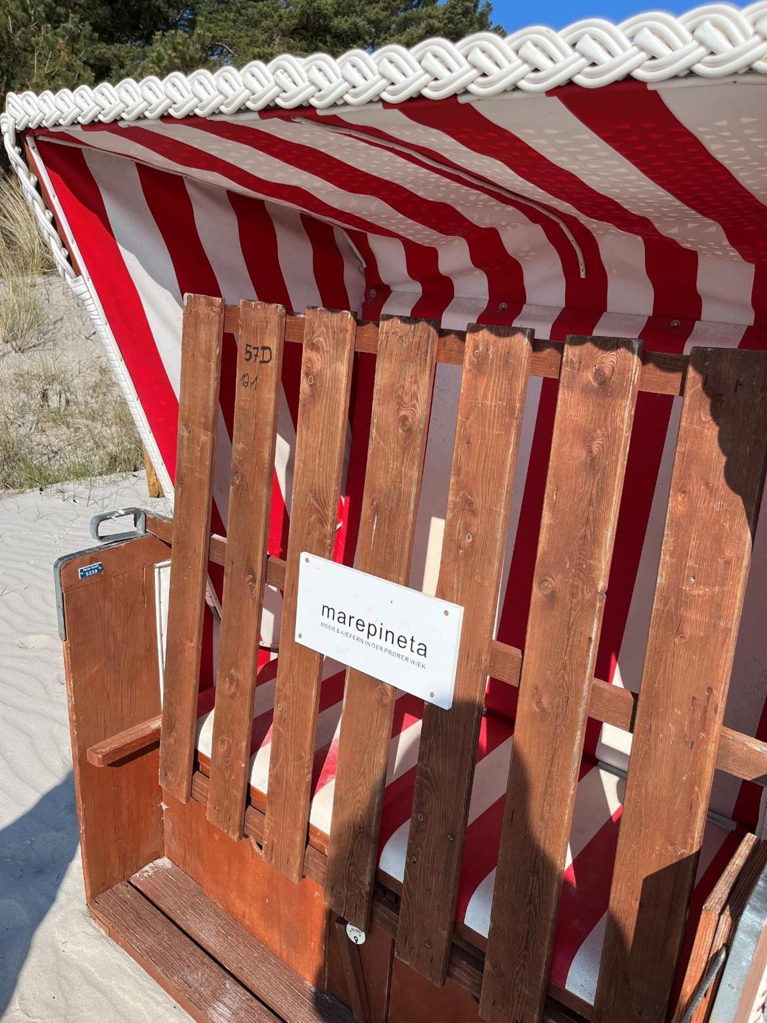 Ferienwohnung Marepineta Im Haus Zudar Prora Binz Exteriér fotografie